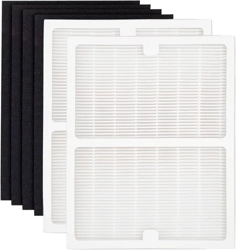 Paquete de 2 filtros de repuesto – A – para purificadores de aire Idylis AC-2119, IAP-10-100, IAP-10-150, IAPC-40-140 y Filtrete FAP-C01-A, parte #