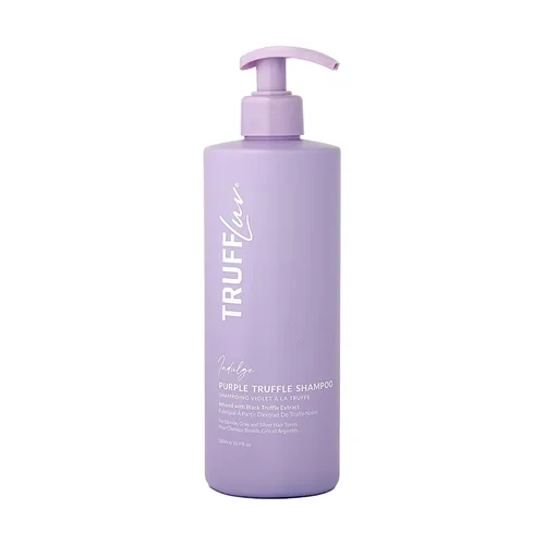 Miniatura 3 de TruffLuv Champú púrpura trufa – Champú clarificador para hombres y mujeres – Neutralización de latón, vitalidad del color y aumento de la fuerza