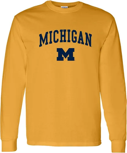 Miniatura 121 de NCAA oficial de College – University Team Color Arco Logo Manga Larga