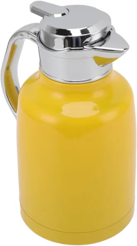 Diydeg Jarra de café térmica, acero inoxidable 304, gran apertura, a prueba de fugas, tapa extraíble, base antideslizante, taza de café aislada,