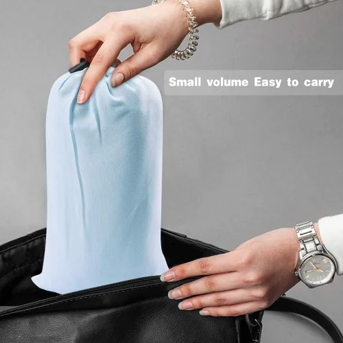 Miniatura 6 de Bolsa de dormir para viajes y campamento, ligera, compacta y portátil, ideal para viajes, hostales y campamentos