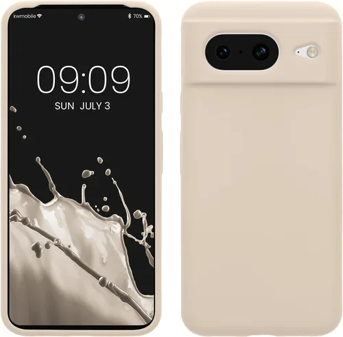 Miniatura 98 de kwmobile Funda compatible con Google Pixel 7 - Funda de silicona TPU con acabado suave - Piedra antigua