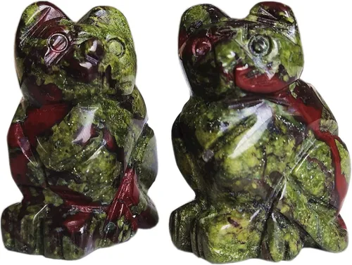 Miniatura 7 de 2 piezas de cristales de labradorita negra natural y piedras curativas, figuras de gato de la suerte talladas en bolsillo, coleccionables de 1.5