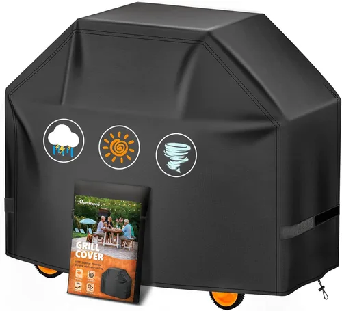 Cubierta de parrilla de 65 pulgadas – Cubierta superior para barbacoa Weber Genesis 400 y Summit 400 Series Parrilla de Gas – Cubierta de barbacoa