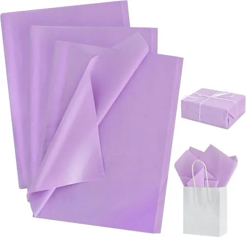 Miniatura 30 de BEISHIDA 100 hojas de papel de seda verde oliva a granel, papel de seda de envoltura para bolsas de regalo, papel de regalo de 14 x 20 pulgadas