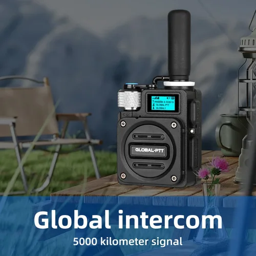 Miniatura 6 de Radios PoC Global-PTT, paquete de 2 walkie talkies de rango ilimitado, cobertura nacional, audio confiable y duradero, batería de larga duración