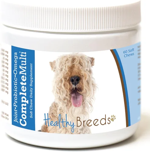 Miniatura 93 de Healthy Breeds Pug todo en uno multivitamínico suave masticable 60