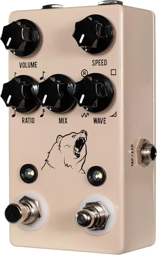 Miniatura 2 de JHS Kodiak Trémolo con pedal de efectos de guitarra Tap Tempo