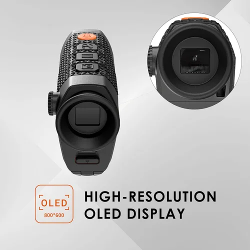 Miniatura 11 de RIX Pocket K2 Monocular Térmico Portátil para Caza, 256x192 (50Hz), Wi-Fi, Monocular de Visión Nocturna Manual