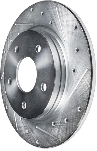 Miniatura 6 de Detroit Axle - Kit de freno trasero de 2.0L para Mazda 3 2004-2005, rotores de freno de disco perforados y ranurados Pastillas de freno de cerámica