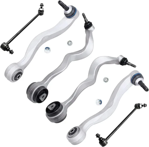 Miniatura 32 de Detroit Axle - Kit de brazos de control de extremo delantero 4WD para Ford 04-08 F-150, 06-08 Lincoln Mark LT, 4 extremos de barra de acoplamiento