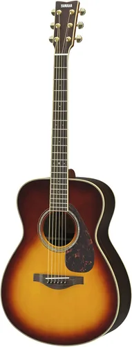 Miniatura 22 de Yamaha L-Series LL16 - Guitarra acústica eléctrica de 12 cuerdas con bolsa de concierto, color natural