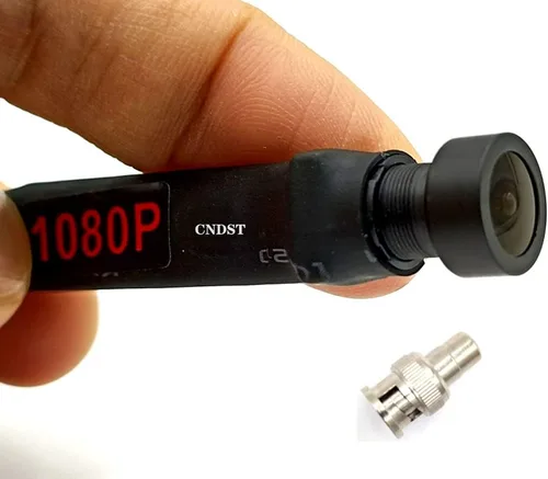 CCTV 1080P HD 2MP Mini cámara de seguridad 2000tvl 0.071 in 130degree ángulo de visión amplio 4-en-1 TVI/CVI/AHD/960H CVBS cámara de vigilancia