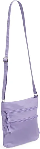 Miniatura 2 de Verabradley - Bolso cruzado de algodón con triple cremallera para mujer
