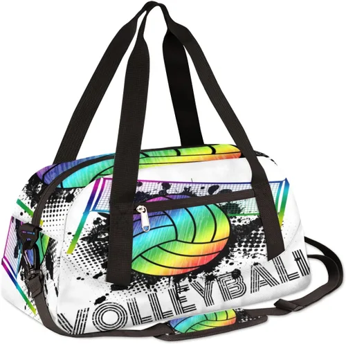 Miniatura 3 de Bolsa de deporte para niños, bolsa deportiva para adolescentes, niños y niñas, pequeña, impermeable, durante la noche, fin de semana, bolsa de viaje