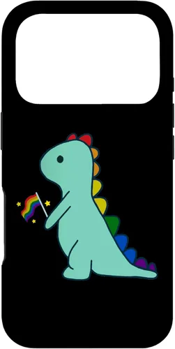 Miniatura 29 de Funda para iPhone 12/12 Pro LGBTQ Allysaurus Dinosaur Rainbow Flag Ally Gay Pride Month