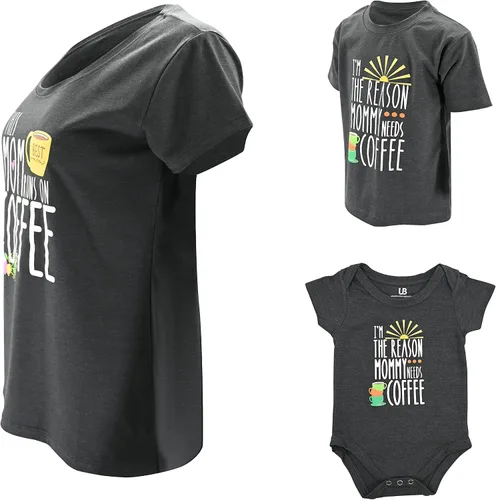 Miniatura 2 de Unique Baby Camisetas Mommy and Me You are My Sunshine