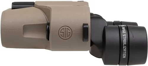 Miniatura 6 de SIG SAUER Zulu6 FDE HDX OIS 12X42mm Binoculares Impermeables Antivaho Portátiles de Prisma de Techo con Estabilización de Imagen (SOZ6WP12)