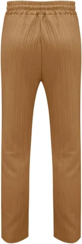 Miniatura 2 de Pantalones de pierna acampanada con cremallera para hombre, pantalones deportivos grandes y altos para hombre, pantalones de vestir a rayas