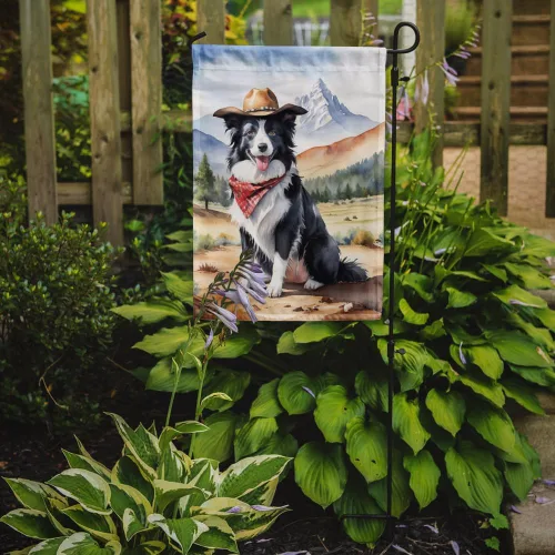 Miniatura 2 de Caroline's Treasures DAC5824GF - Bandera decorativa para jardín con texto en inglés "Affenpinscher", diseño de vaquero para jardín, jardín, jardín