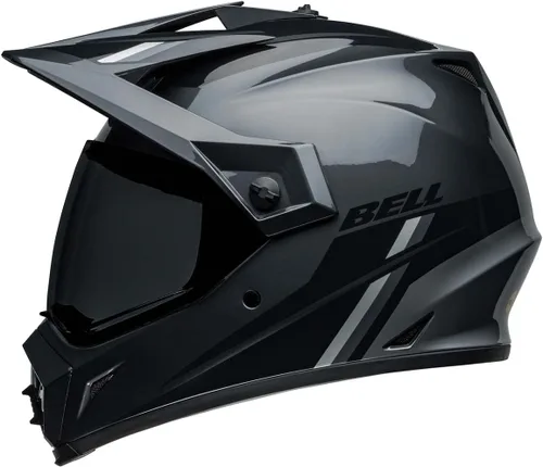 Miniatura 4 de Bell MX-9 Adventure MIPS Casco de motocicleta integral Carbón/Plata Alpine
