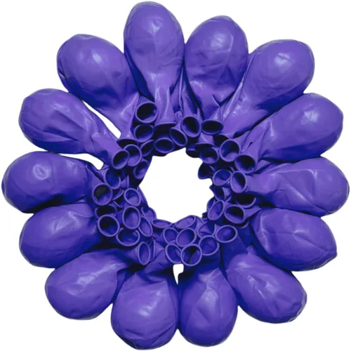 Miniatura 71 de Paquete de 90 globos azul marino de 18 pulgadas, globos grandes azul real para decoraciones de fiestas y eventos