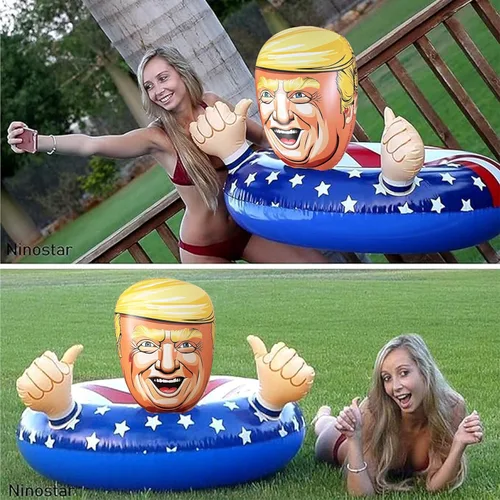 Miniatura 2 de Flotador inflable de piscina americano para fiesta de verano en la piscina - Padre