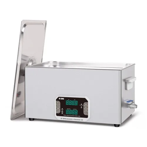 Miniatura 13 de DK SONIC Limpiador ultrasónico profesional de 3 L, 120 W, limpiador ultrasónico de joyería con temporizador, calentador y control táctil