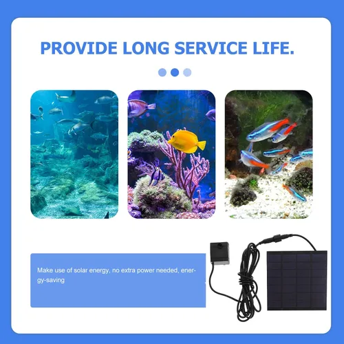 Miniatura 4 de iplusmile Bomba de agua sumergible de energía solar con 3 boquillas de pulverización y ventosas para fuente de acuario, piscina, jardín, estanque