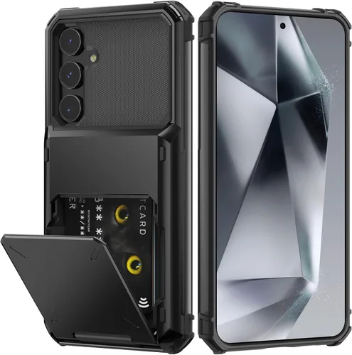 Miniatura 13 de Nvollnoe Funda para Samsung S23 con tarjetero 5G de 6.1 pulgadas, delgada, de doble capa, resistente, protector para Galaxy S23, funda con ranura