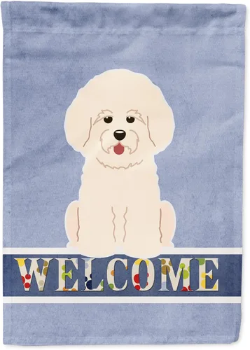 Miniatura 170 de Caroline's Treasures BB5622GF Airedale - Bandera de bienvenida para jardín, bandera decorativa para patio, exteriores, patio, parterres