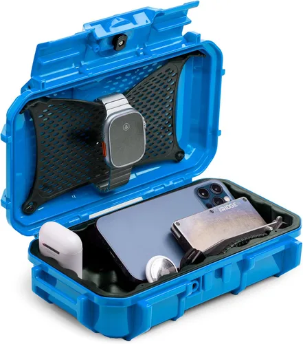 Miniatura 16 de Evergreen 56 ToughBox - Caja Protectora EDC Dry Box fabricada en Estados Unidos para la organización de cámaras, teléfonos, camping, pesca, Negro