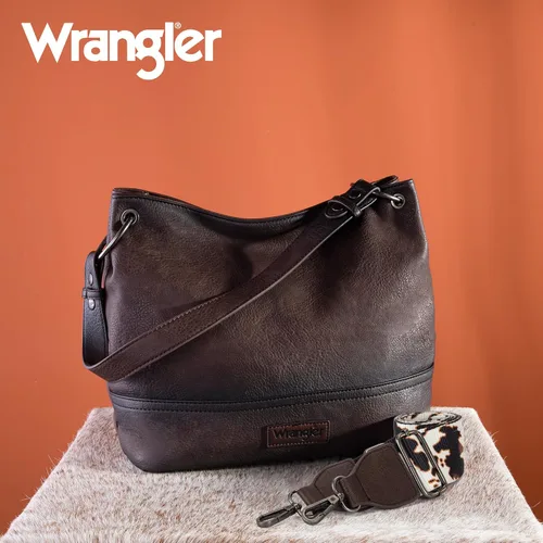 Miniatura 51 de Wrangler Hobo - Bolsas para mujer de cuero vegano con asa superior, bolsos de hombro y bolsos