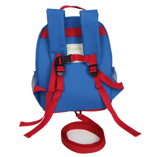 Miniatura 23 de Yodo, Bolsa para almuerzo aislada y mochila preescolar infantil, con correa de arnés de seguridad para niños o niñas, Dinosaur