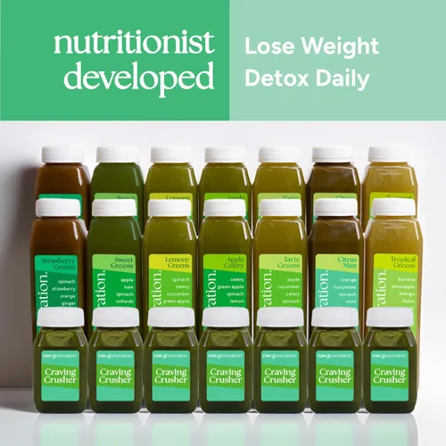 Miniatura 4 de Raw Generation Método de desintoxicación de cuerpo completo de 7 días - Restablece tu salud Sistema de control de peso natural para limpieza