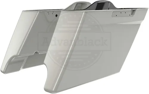 Miniatura 81 de Alforjas de motocicleta aptas para Harley Touring FLH 2014+ - Whisky ámbar, accesorios de perillas, bolsas rígidas estiradas