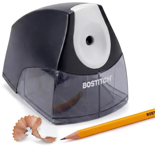 Saca puntas eléctrico compacto de escritorio Stanley Bostitch, Negro