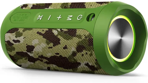 EDUPLINK - Altavoz Bluetooth, altavoces inalámbricos portátiles, altavoz impermeable IPX7, caja de música, emparejamiento estéreo TWS, tiempo de