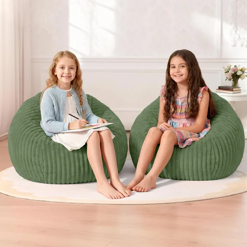 Miniatura 56 de Homguava Puf de 3 pies, puf grande de 3 pies, puf grande de 3 pies, puf grande para adultos con relleno de espuma viscoelástica, cómodos puf suave