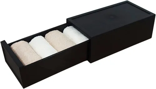 Miniatura 5 de ASTAGE Cajón de plástico con bloque de cajones apilables, almacenamiento modular, cajón de almacenamiento para el hogar, armario, sala de estar