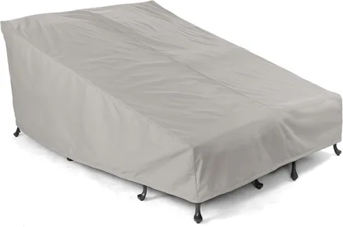 Miniatura 8 de Covermates Funda para tumbona, poliéster resistente, resistente a la intemperie, dobladillo con cordón, fundas para asientos y sillas, 25 pulgadas