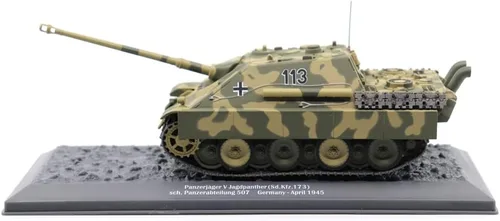 Miniatura 8 de Jagdpanther Tank Destroyer - Schwere Panzer Abteilung 507, Alemania, 1945 (escala 1:43)