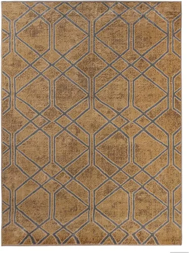 Miniatura 17 de Superior Alfombra de área de 2 x 3 pies y 0.394 in de altura con respaldo de yute, tejida a la moda y asequible colección Abner, color negro