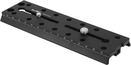Miniatura 7 de Haoge HQR-RY120 - Placa de liberación rápida para montaje de cámara de 4.724 in para estabilizador de cardán DJI Ronin-S Ronin S