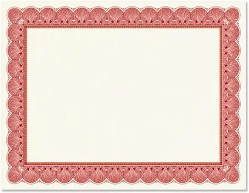 Miniatura 11 de Elite Blue & Blue Parchment Certificate Papers - Paquete de 100, compatible con impresoras láser y de inyección de tinta, para oficina, premios