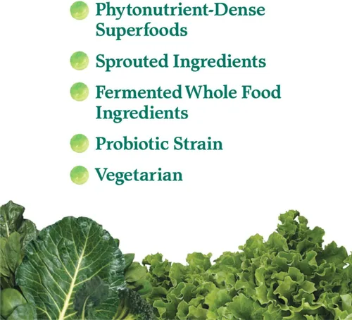 Miniatura 2 de Garden of Life - Complemento vegetal de alimentos enteros – Polvo dietético de alimentos perfectos para alimentos verdes, 4.93 onzas/140 g