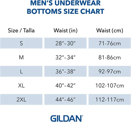Miniatura 6 de Gildan - Calzoncillos tipo bóxer elásticos de algodón para hombre, paquete múltiple