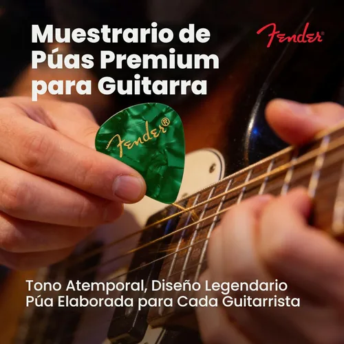 Miniatura 2 de Fender Púas surtidas de muestras, Paquete de 12 unidades., Paquete de 12