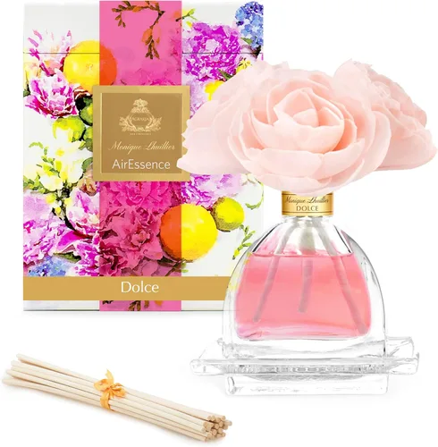 Miniatura 43 de AGRARIA Set de Difusor de Aroma de Flores y Varillas AirEssence, Juego de Fragancia Botánica de Flores Sola Hecho a Mano, Juego de Difusor de Aceite