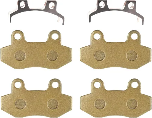 Miniatura 7 de 2 pares de pastillas de freno de disco delantero para motocicleta, compatibles con scooter chino Taotao 150 estilo largo go kart Gy6 49cc 50cc 125cc